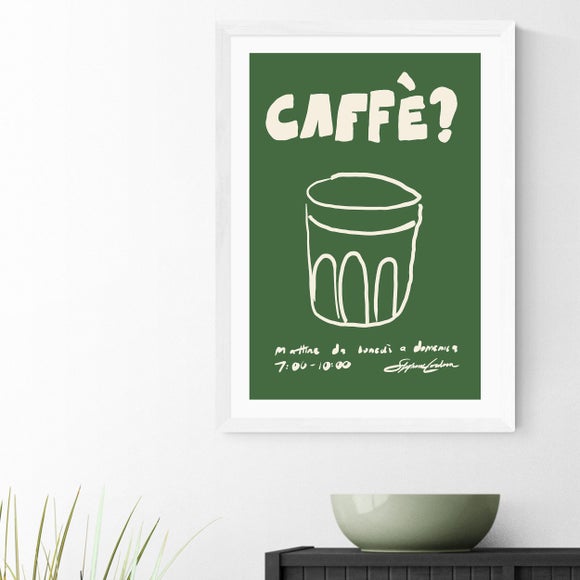 East End Prints Caffe Print