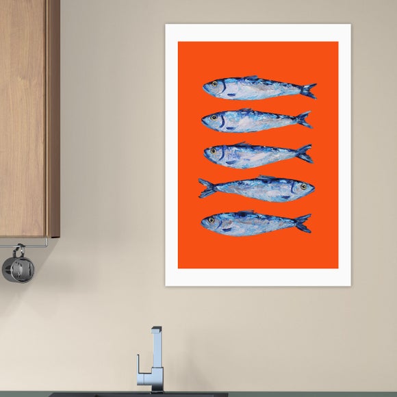 East End Prints Sardines Print