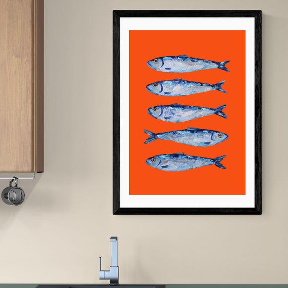 East End Prints Sardines Print