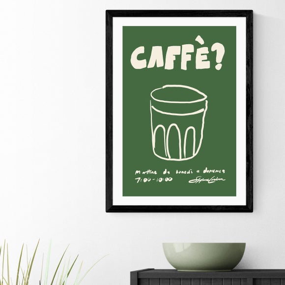 East End Prints Caffe Print