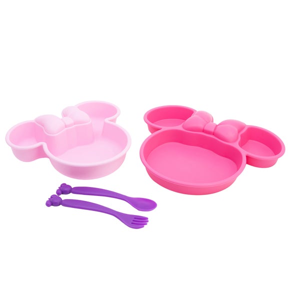 View Minnie Mouse 4 Piece Dinner Gift Set View Minnie Mouse 4 Piece Dinner Gift Set
