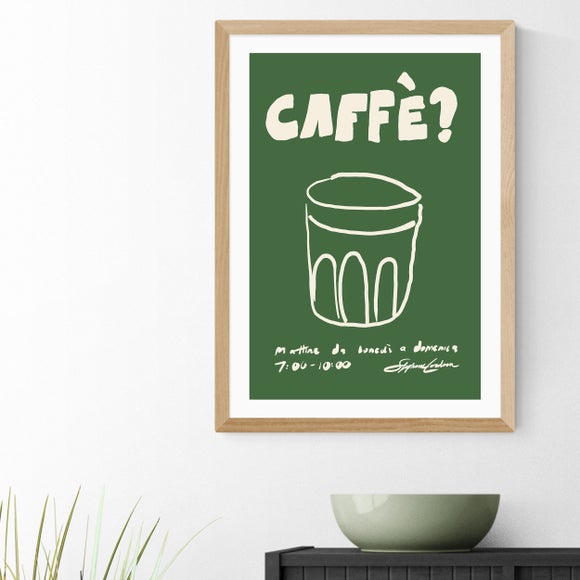 East End Prints Caffe Print