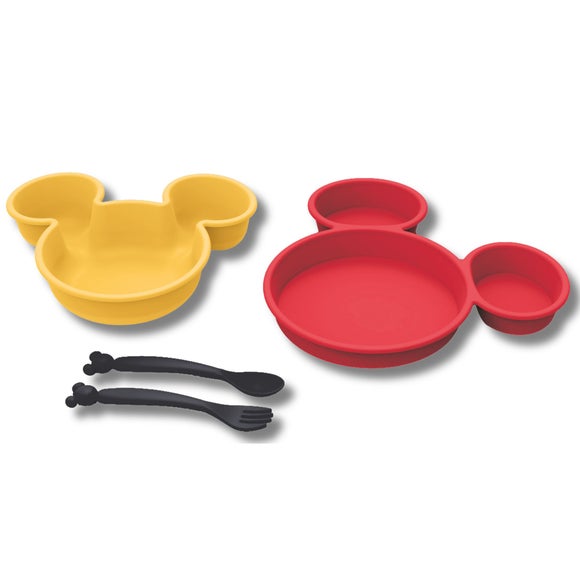 View Mickey Mouse 4 Piece Dinner Gift Set View Mickey Mouse 4 Piece Dinner Gift Set