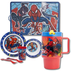 Spiderman 6 Piece Dinner Set