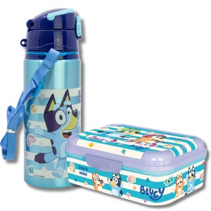 Bluey 2 Piece Lunch Box And Bottle Set