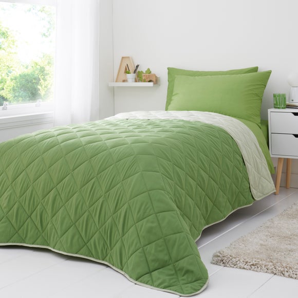 Helston Two Tone Bedspread 150cm x 200cm