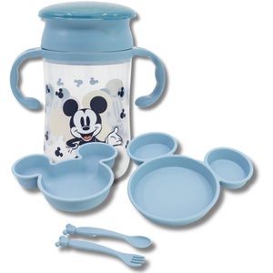 Mickey Mouse 5 Piece Baby Boy Dinner Set