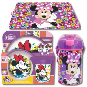 Minnie Mouse 7 Piece Dinner Set