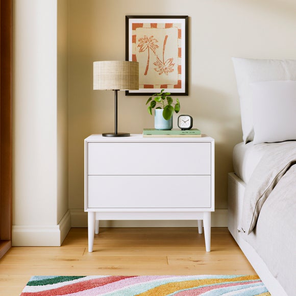 Click to view product details and reviews for Juna 2 Drawer Wide Bedside Table. Click to view product details and reviews for Juna 2 Drawer Wide Bedside Table.