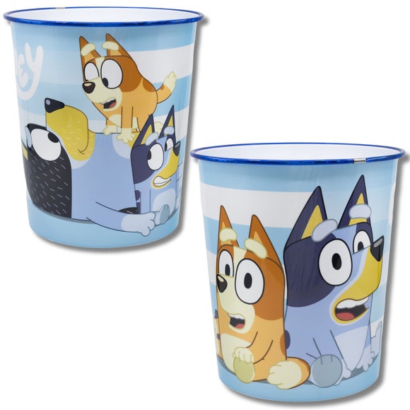 View Bluey Set Of 2 Waste Bins View Bluey Set Of 2 Waste Bins