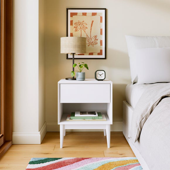 Click to view product details and reviews for Juna 1 Drawer Compact Bedside Table. Click to view product details and reviews for Juna 1 Drawer Compact Bedside Table.