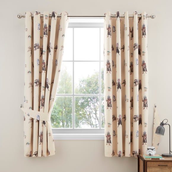 Lucasfilm The Mandalorian Blackout Eyelet Curtains