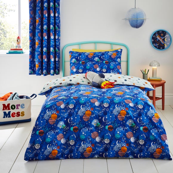 Cosmic Space Duvet Cover and Pillowcase Set
