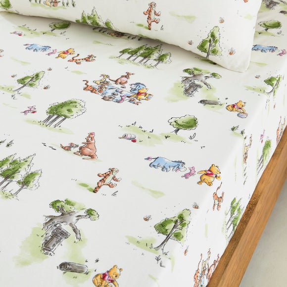 Disney Winnie The Pooh Fitted Bed Sheets