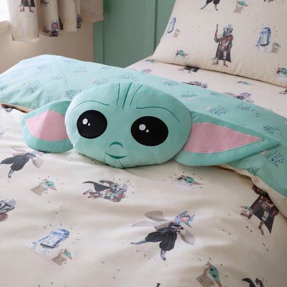 View Lucasfilm Grogu Face Cushion View Lucasfilm Grogu Face Cushion