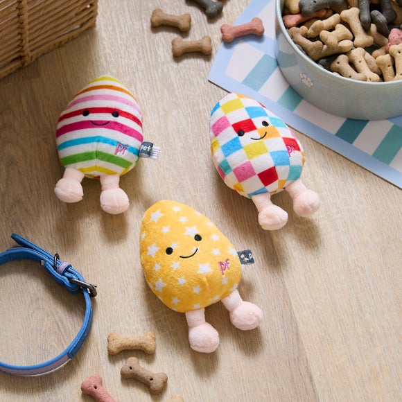 Petface Easter Egg Plush Dog Toy