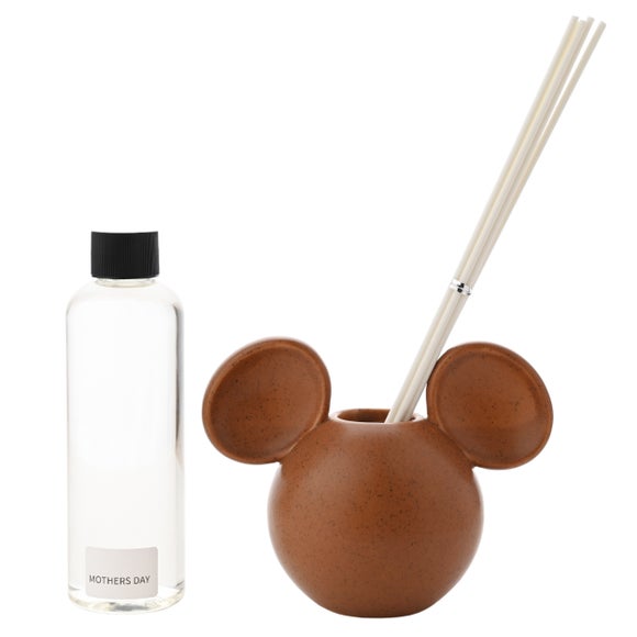 Click to view product details and reviews for Disney Mickey Terracotta Ceramic Peach Sandalwood Diffuser.