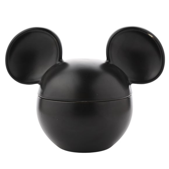Click to view product details and reviews for Disney Mickey Black Ceramic Bergamot Grapefruit Candle.