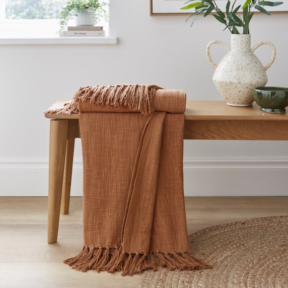 View Westcott Slub Cotton Throw Blanket View Westcott Slub Cotton Throw Blanket