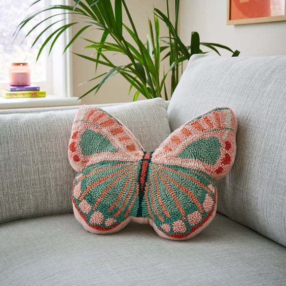Butterfly Cotton Cushion