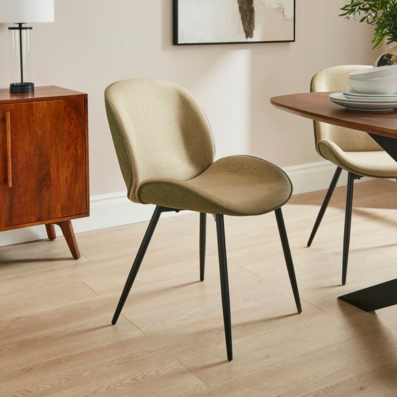 Blair Dining Chair, Tonal Fabric