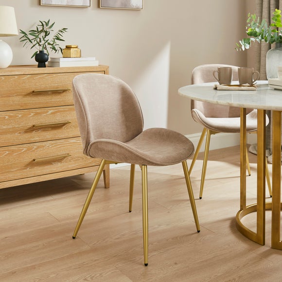 Blair Dining Chair, Chenille