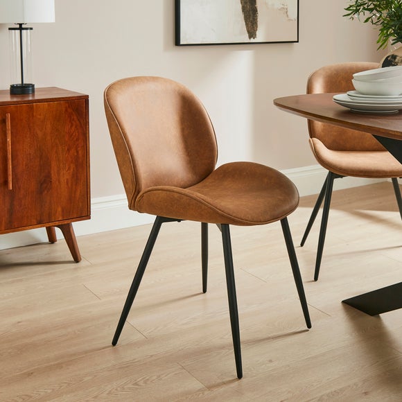 Blair Dining Chair, Faux Leather