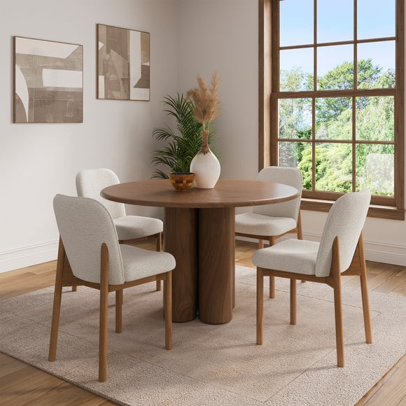 Cody Dining Chair, Boucle Fleck
