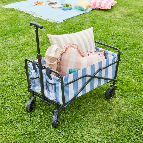 Striped Camping Trolley