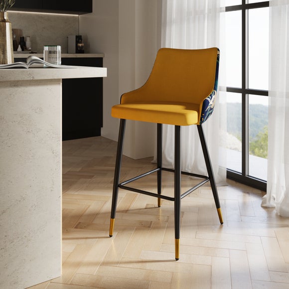 Click to view product details and reviews for Ariana Counter Height Bar Stool Havisham Velvet.