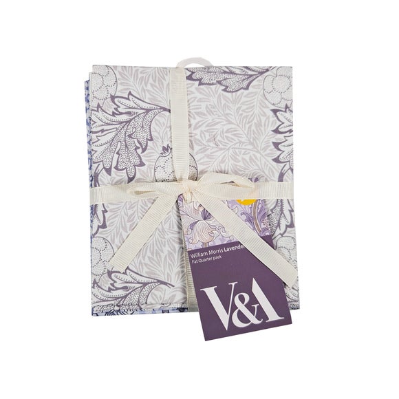 William Morris at Home Lavender Breeze Fat Quarter Pack