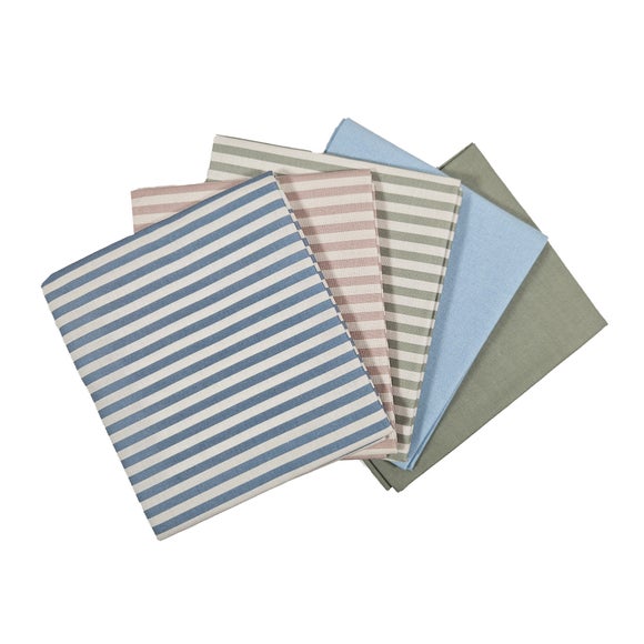 View Stripes And Plains Fat Quarter Pack View Stripes And Plains Fat Quarter Pack