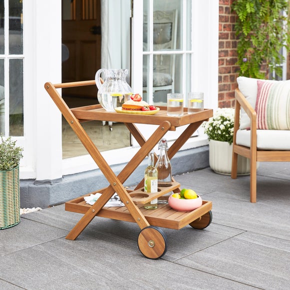 Vienna Wooden Garden Tea Trolley