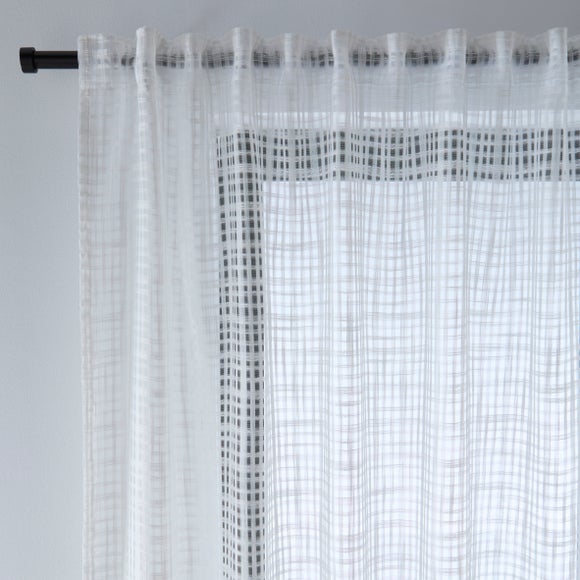 Window Pane Multiway Voile