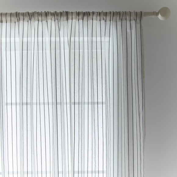 View Lucia Stripe Slot Top Voile Panel View Lucia Stripe Slot Top Voile Panel