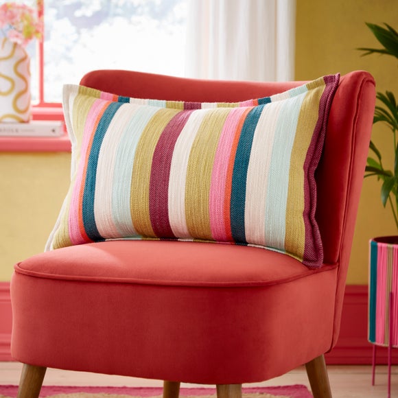 Sophie Robinson Berber Stripe Rectangular Cushion