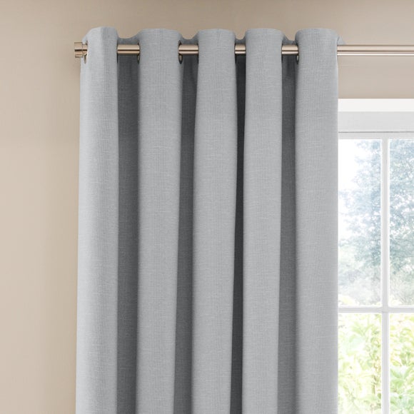 Calista Eyelet Curtains (Blackout Available)