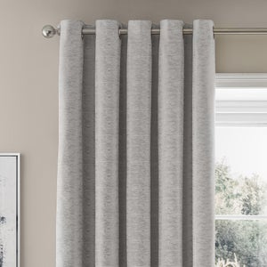 Abstract Texture Blackout Eyelet Curtains
