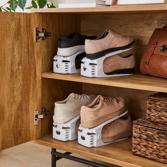 Pack of 4 Shoe Organisers