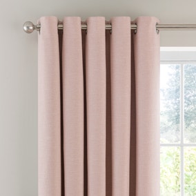 Calista Eyelet Curtains (Blackout Available)