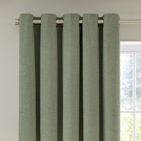 Calista Eyelet Curtains (Blackout Available)
