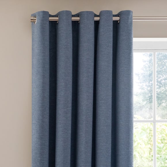 Calista Eyelet Curtains (Blackout Available)