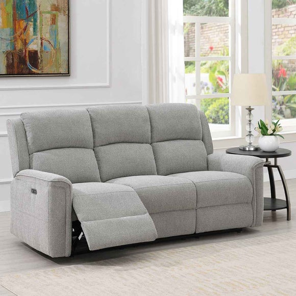 View Dartmoor Chenille Power Recliner 3 Seater Sofa View Dartmoor Chenille Power Recliner 3 Seater Sofa