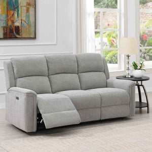 Lanark Chenille Power Recliner 3 Seater Sofa