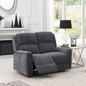 Lanark Chenille Power Recliner 2 Seater Sofa