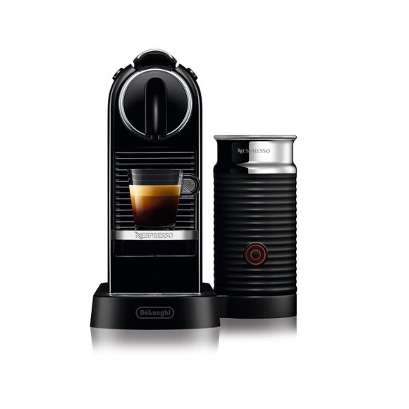Nespresso Citiz Coffee Machine with Aeroccino Milk Frother