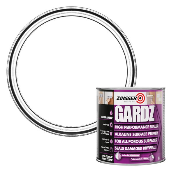 View Zinsser Gardz Clear Primer View Zinsser Gardz Clear Primer
