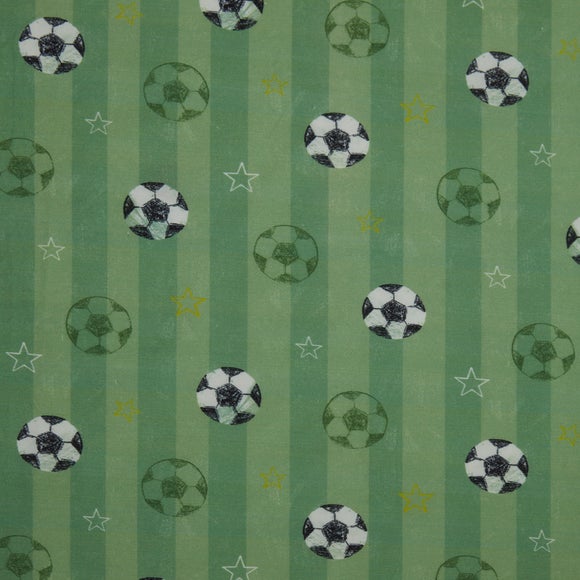 Football Craft Cotton Fabric
