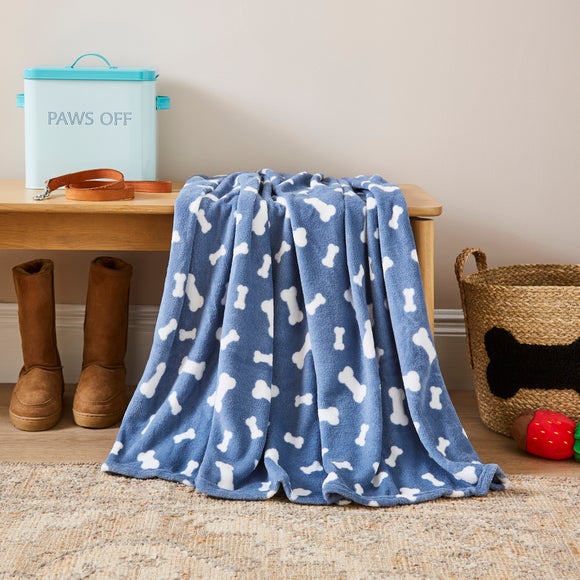 Bone Print Throw 130cm x 170cm