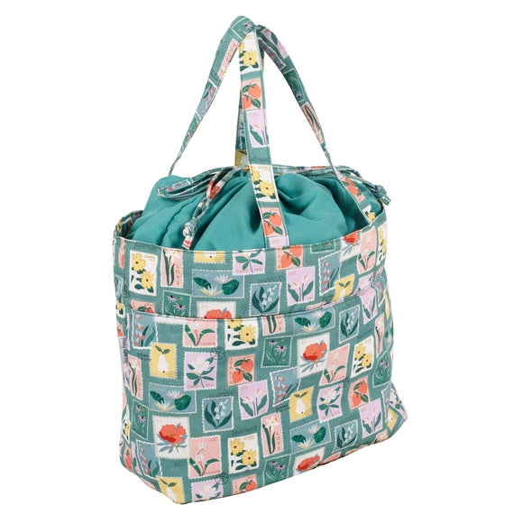 Click to view product details and reviews for Hobby Gift Embroidered Stamps Drawstring Craft Bag.